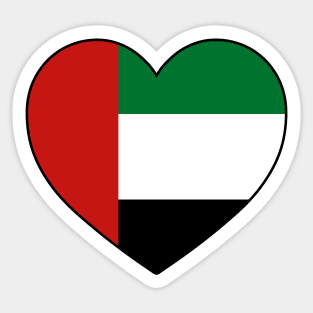 Heart - United Arab Emirates Sticker
